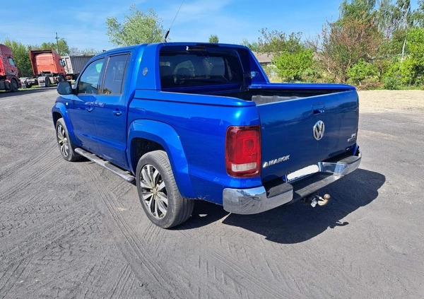 Volkswagen Amarok cena 129000 przebieg: 152000, rok produkcji 2017 z Płock małe 211